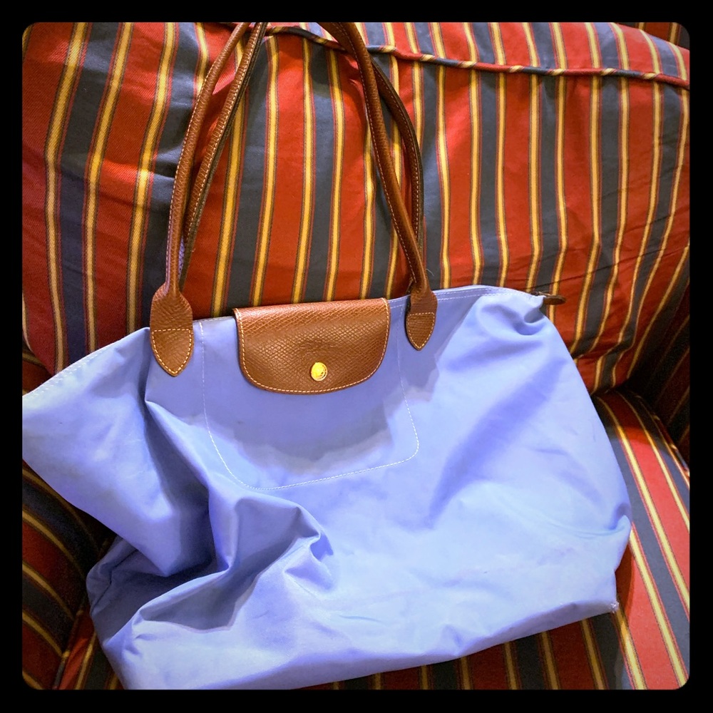 🥇HP 11/25  Longchamp tote blue direct from Paris